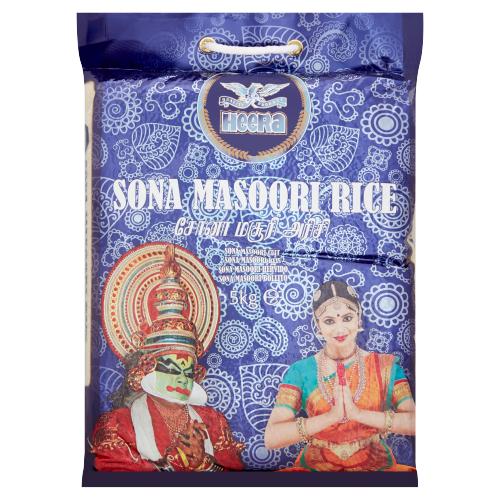 HEERA SONA MASOORI RICE - 5KG - HEERA