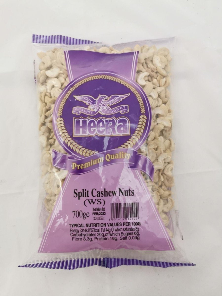 HEERA SPLIT CASHEW NUTS - 700G - HEERA