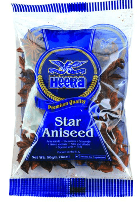 HEERA STAR ANISEED - 50G - HEERA