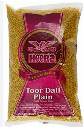 HEERA TOOR DALL PLAIN - 2KG - HEERA