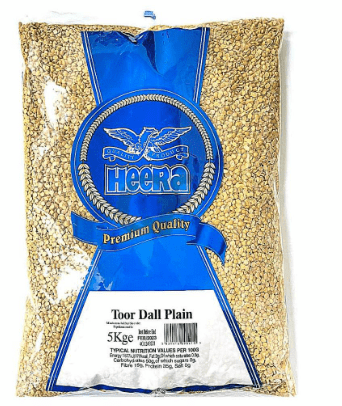 HEERA TOOR DALL PLAIN - 5KG - HEERA