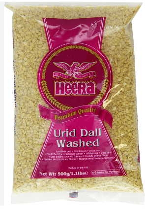 HEERA URID DALL WASHED - 500G - HEERA