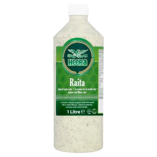 HEERA YOGHURT & MINT RAITA SAUCE - 1L - HEERA