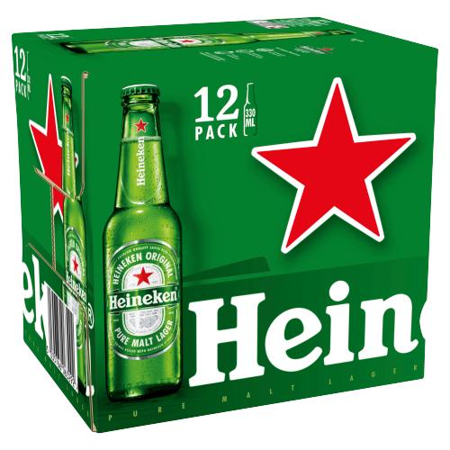 HEINEKEN 12PK NRB - 330ML - HEINEKEN