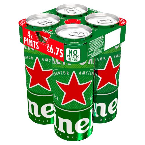 HEINEKEN 4PK PINT - 568ML - HEINEKEN