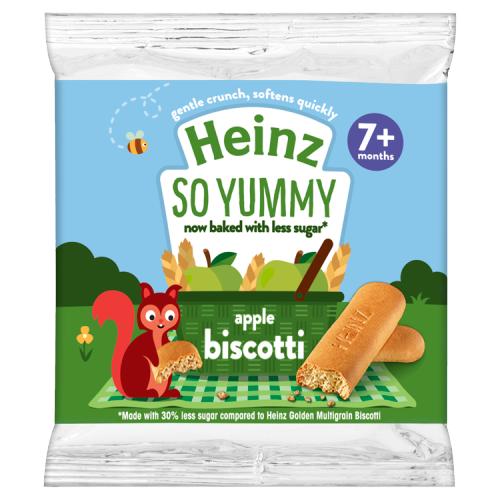 HEINZ APPLE BISCOTTI - 60G - HEINZ