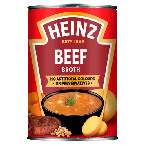 HEINZ BEEF BROTH SOUP - 400G - HEINZ