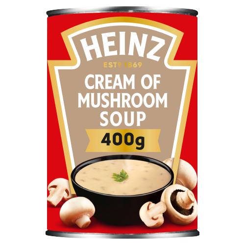 HEINZ CREAM OF MUSHROOM SOUP - 400G - HEINZ