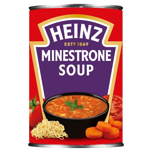 HEINZ MINESTRONE SOUP - 400G - HEINZ