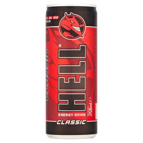 HELL ENERGY DRINK - 250ML - HELL