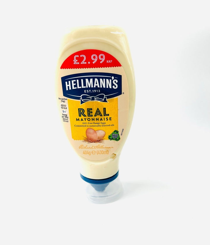 HELLMANN'S REAL MAYONNAISE - 400G - HELLMANN'S