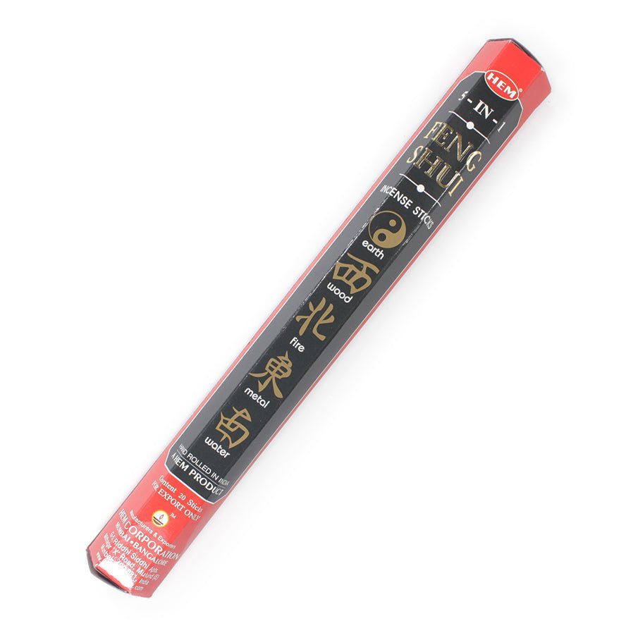 HEM FENG SHUI 5 IN 1 INCENSE - 20 STICKS - HEM