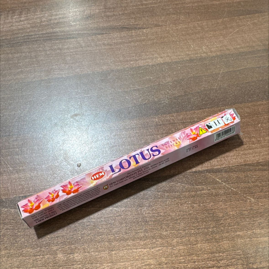 Hem Lotus Incense Sticks - 20s - HEM