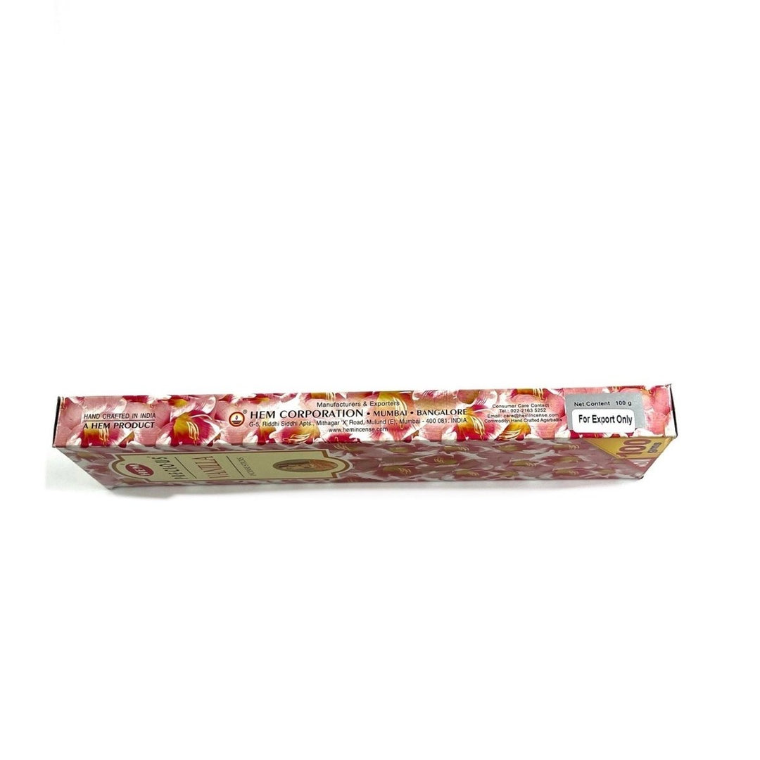 HEM PRECIOUS VANILLA INCENSE STICKS - 100G - HEM