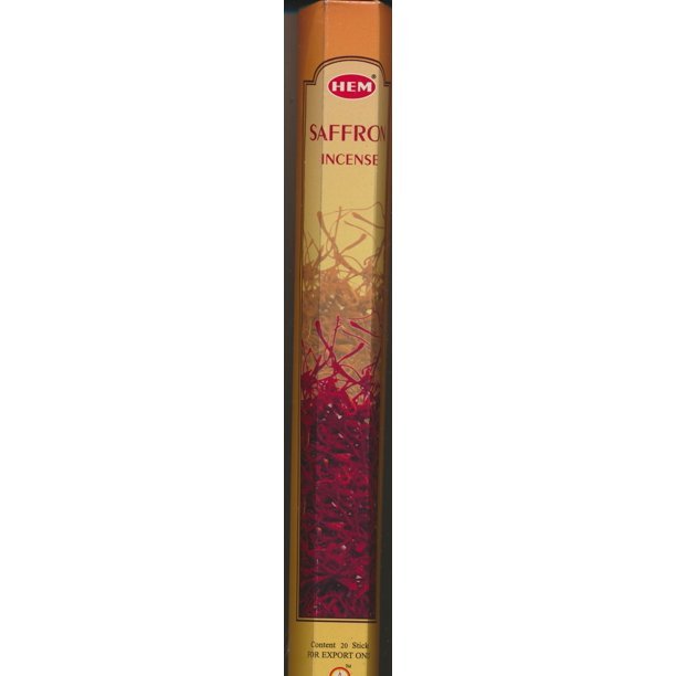 HEM SAFFRON INCENSE STICKS - 20G - HEM