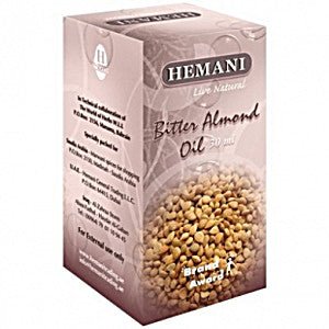 HEMANI BITTER ALMOND OIL - 30ML - HEMANI