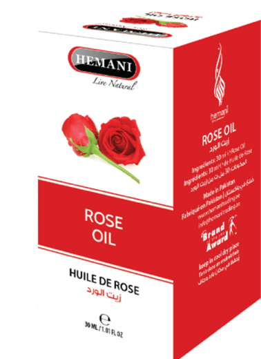 HEMANI ROSE OIL - 30ML - HEMANI