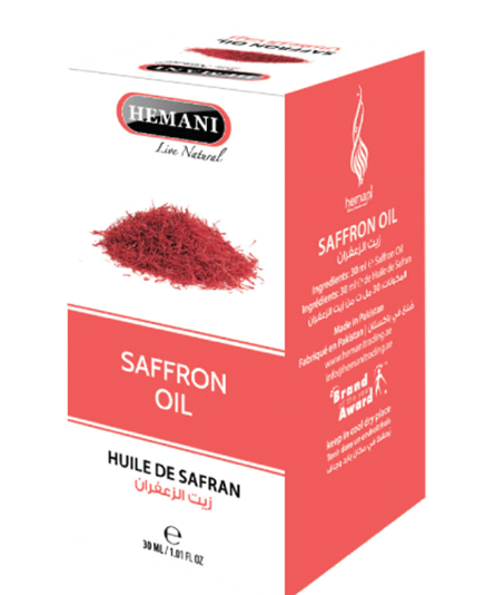 HEMANI SAFFRON OIL - 30ML - HEMANI