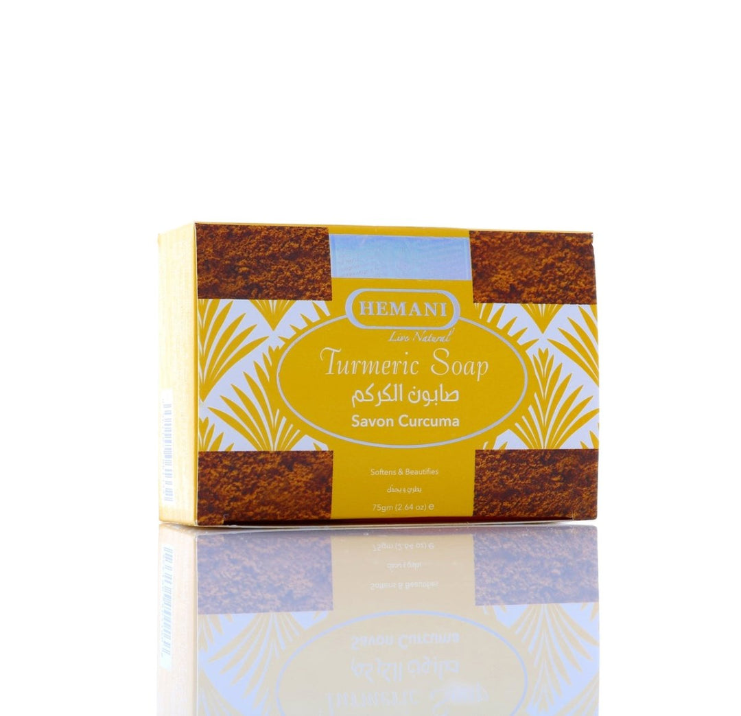 HEMANI TURMERIC SOAP - 75G - Alli Bhavan