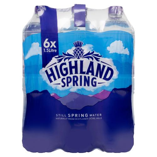 HIGHLAND SPRING STILL 6PK - 1.5L - H/SPRING