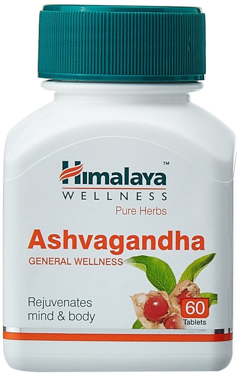 HIMALAYA ASVAGANDHA - 60 CAPSULES - HIMALAYA