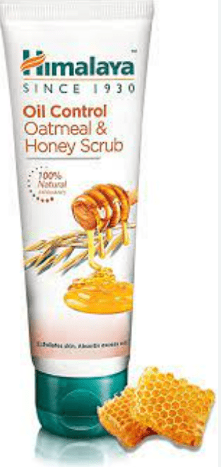 HIMALAYA OIL CONTROL OATMEAL & HONEY SCRUB - 75ML - HIMALAYA