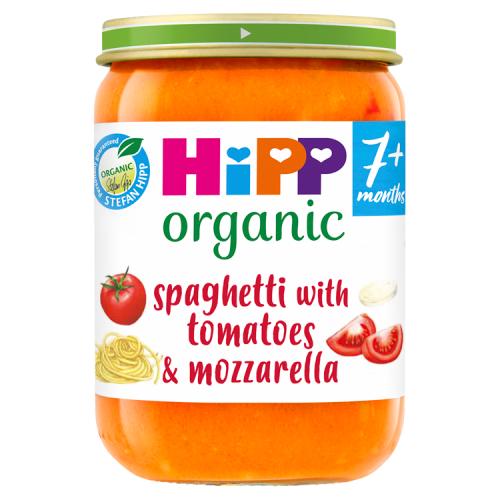 HIPP ORGANIC SPAGHETTI & TOMATO & MOZZARELLA 7M - 190G - HIPP