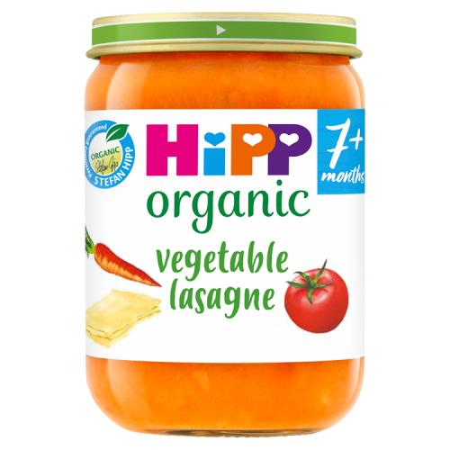 HIPP ORGANIC VEGETABLE LASAGNE 7M - 190G - HIPP