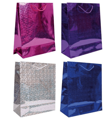 HOLOGRAPHIC BAG MIDIUM - Branded