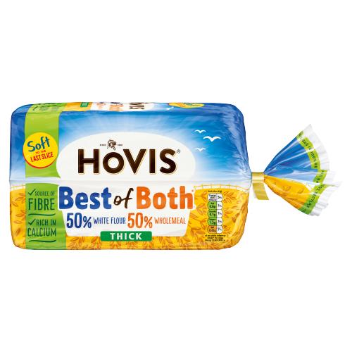 HOVIS BEST OF BOTH THICK - 750G - HOVIS