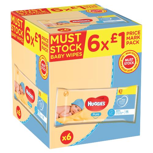 HUGGIES BABY WIPES - 56PACK - HUGGIES