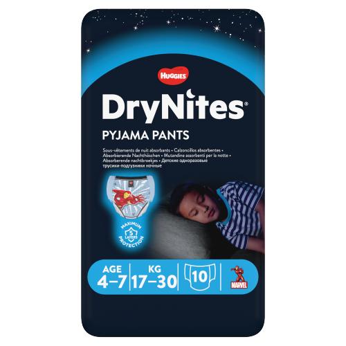 HUGGIES DRYNITES BOY 4 - 7 - 10PACK - HUGGIES