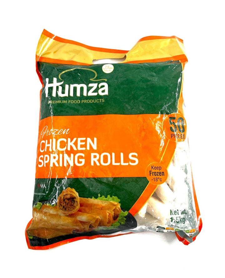 HUMZA CHICKEN SPRING ROLLS 1500G - HUMZA