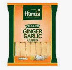 HUMZA CRUSHED GINGER & CARLIC CUBES - 400G - HUMZA