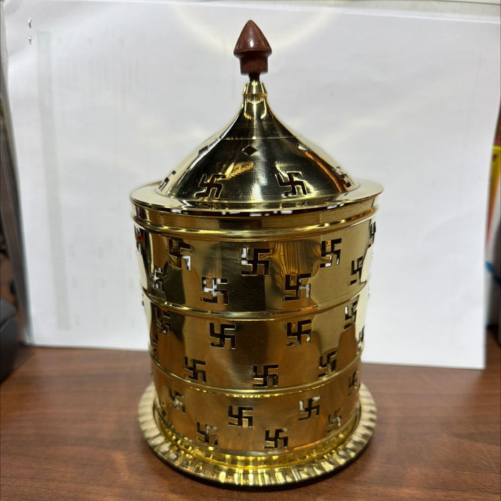 Brass Goblet Lamp - No02