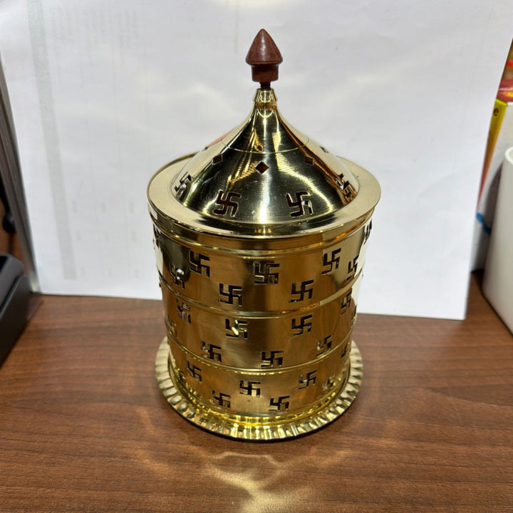 Brass Goblet Lamp - No02