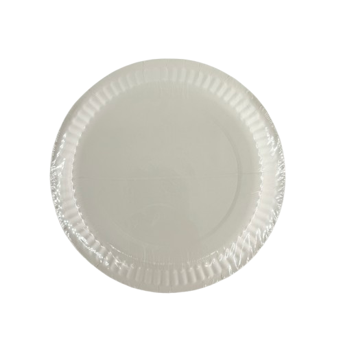 WHITE PAPER PLATES 18CM - 35PACK