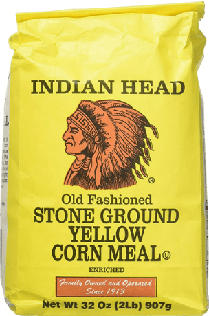 INDIAN HEAD OLD FASHIONED STONE GROUND YELLOW CORN MEAL - 907G - Branded