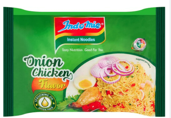 INDOMIE INSTANT NOODLES ONION CHICKEN FLAVOUR - 70G - INDOMIE