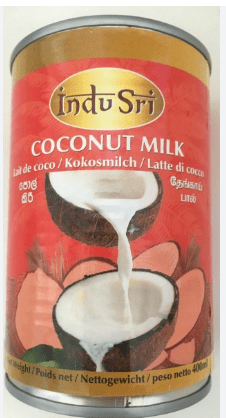 INDU SRI COCONUT MILK - 400ML - INDU SRI