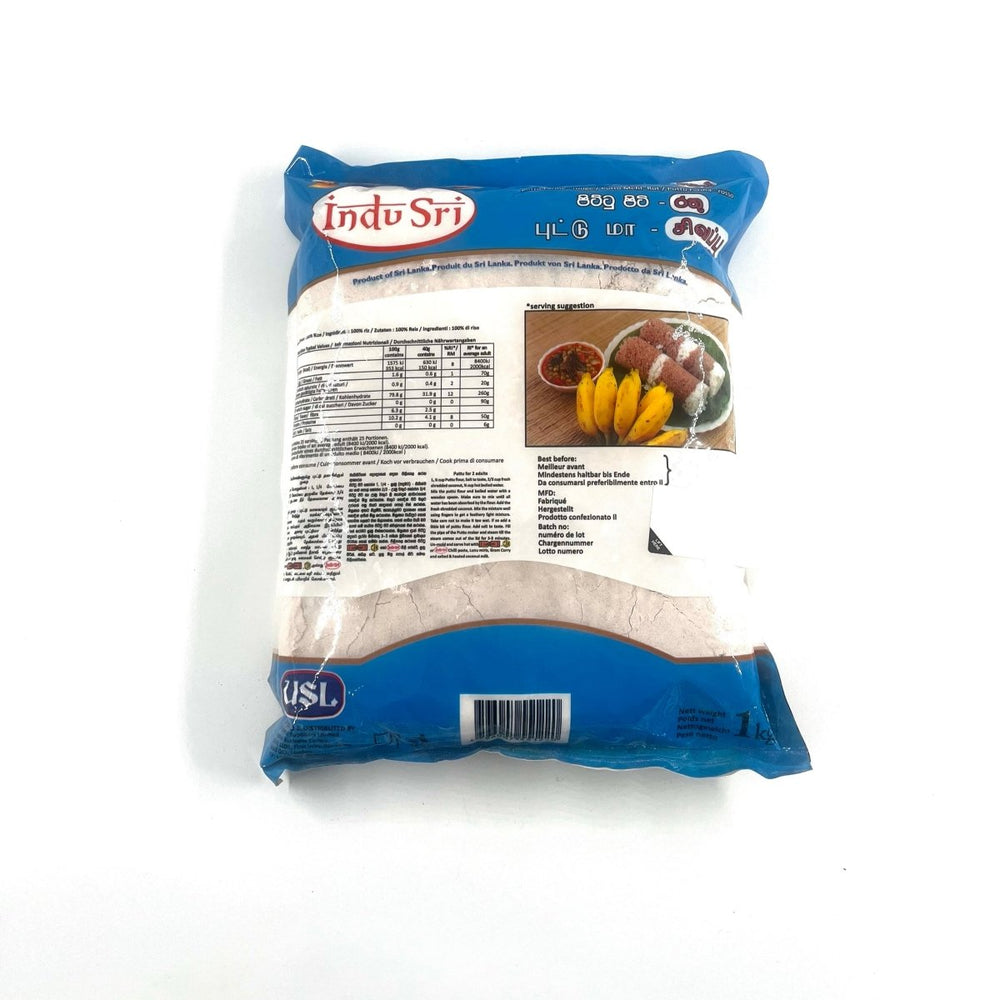 INDU SRI PUTTU FLOUR RED - 1KG - INDU SRI