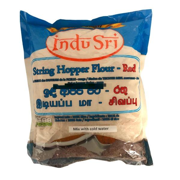 INDU SRI STRING HOPPER FLOUR RED - 1KG - INDU SRI