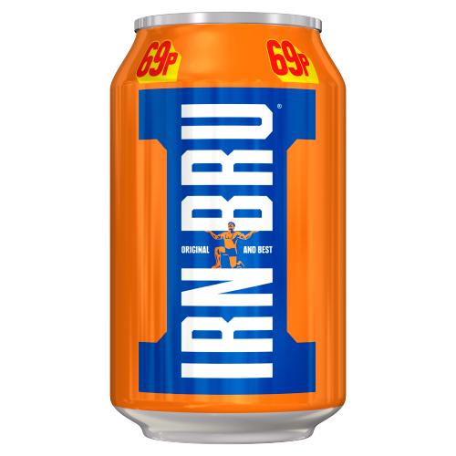 IRN BRU REGULAR - 330ML - IRN BRU