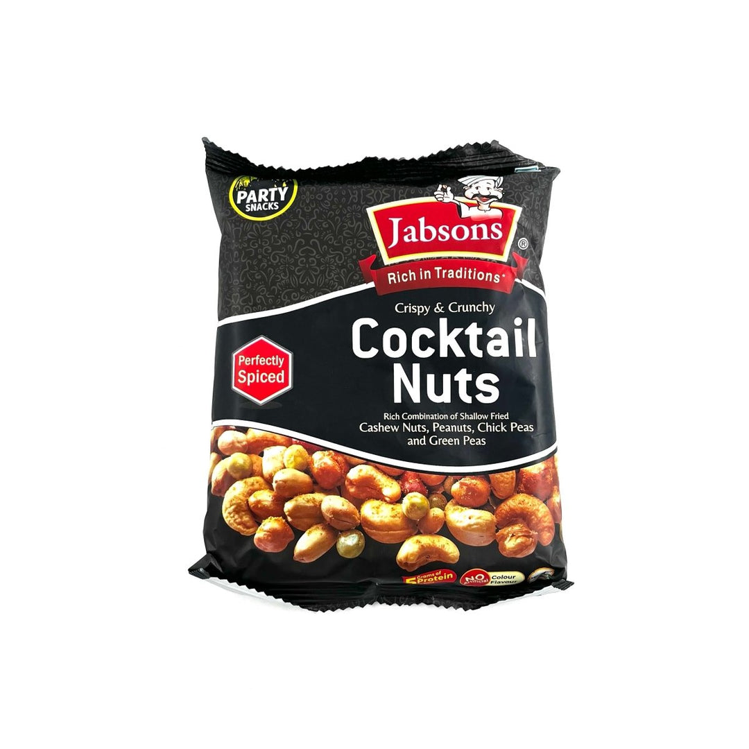 JABSONS CRISPY & CRUNCHY COCKTAIL NUTS - 120G - JABSONS