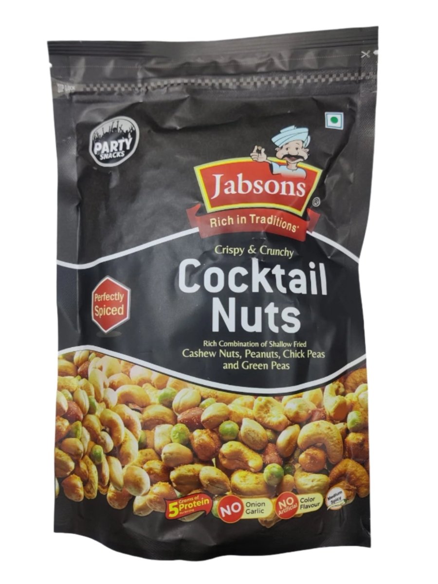 Jabsons Crispy & Crunchy Cocktail Nuts - 300g - JABSONS