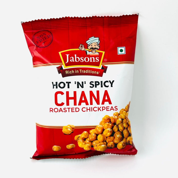 JABSONS ROASTED CHANA HOT AND SPICY - 140G - JABSONS