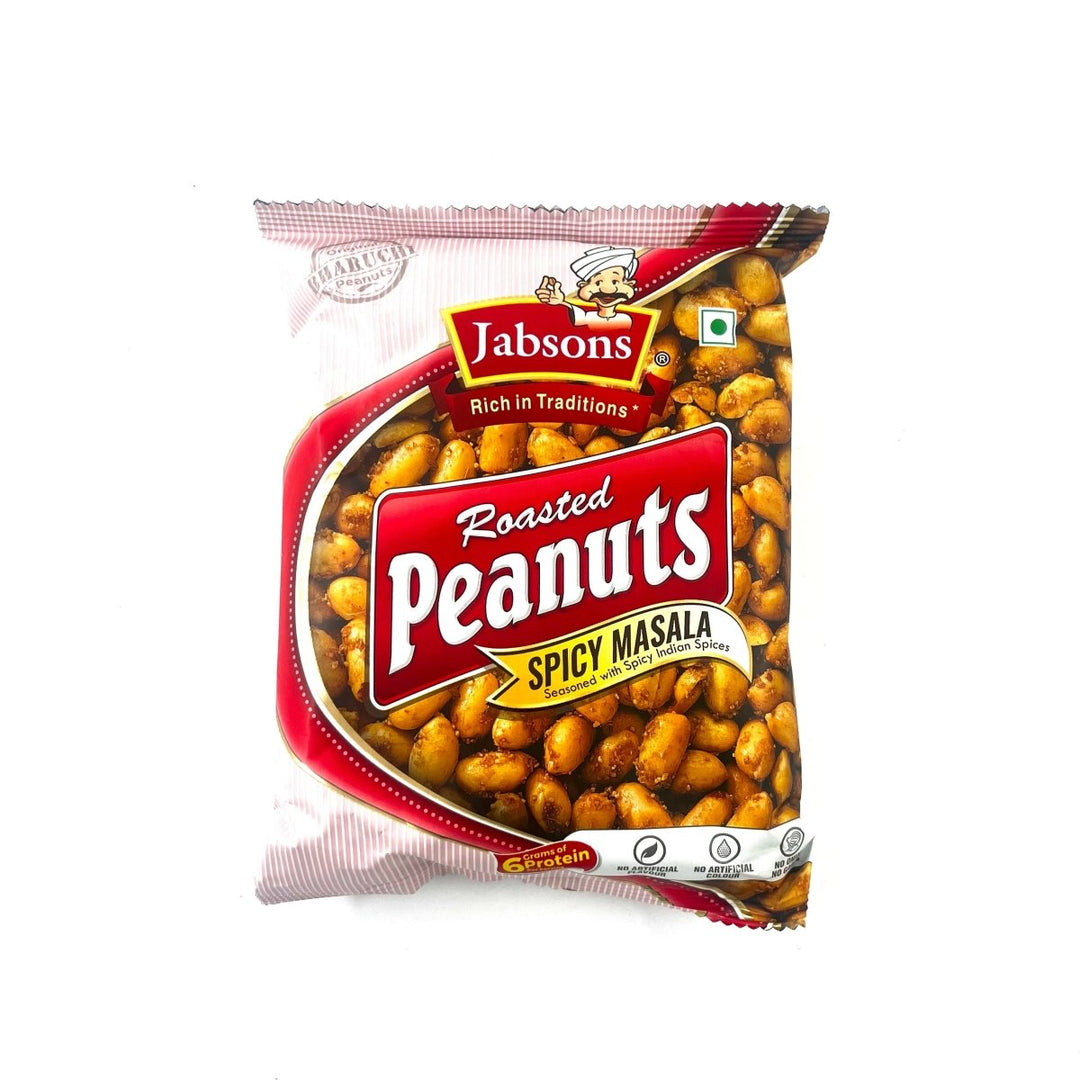 JABSONS ROASTED PEANUT SPICY MASALA - 140G - JABSONS