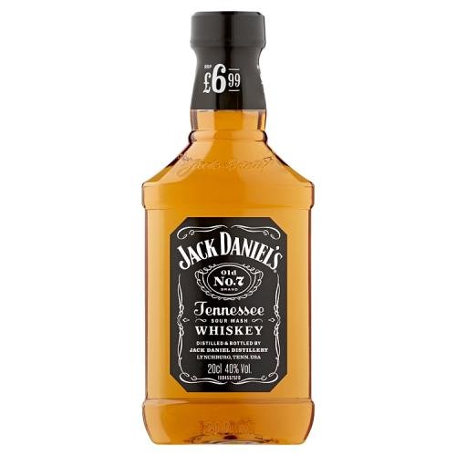 JACK DANIEL'S OLD NO. 7 TENNESSEE WHISKEY - 20CL - JACK DANIEL'S