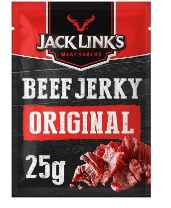 JACK LINKS ORIGINAL BEEF JERKY CLIPSTRIP - 25G - JACK LINKS