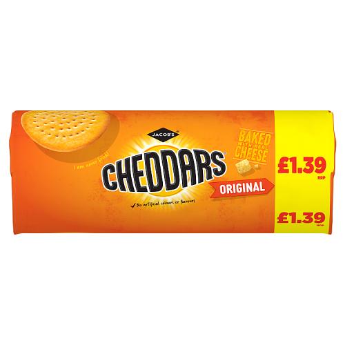 JACOBS CHEDDARS - 150G - JACOBS